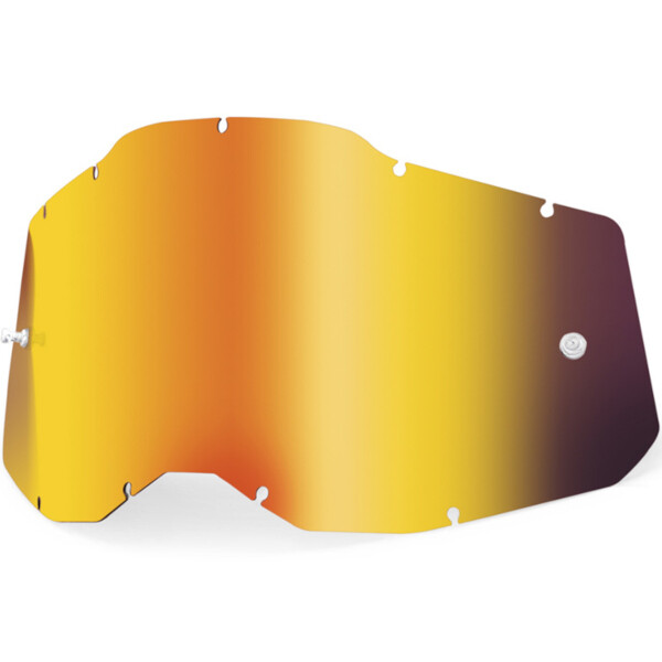 100% - Ecran Masque Enfant Accuri 2 / Strata 2 Rouge / Iridium