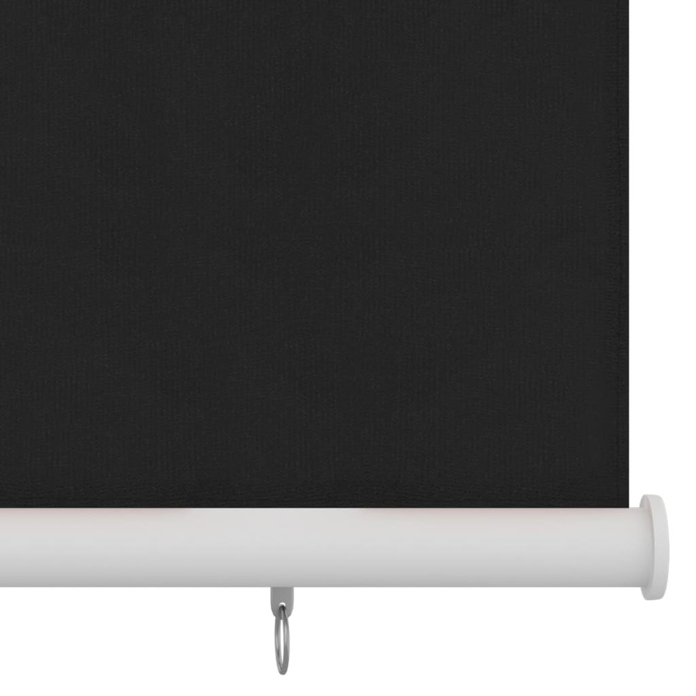 Store roulant d'extérieur 120x140 cm noir