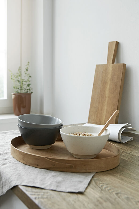 Knabstrup Keramik Knabstrup Colorit, skål, grå, Ø14 cm Grey