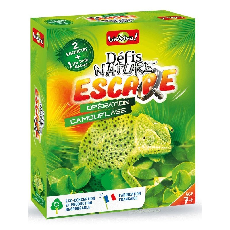 Défis Nature Escape opération camouflage