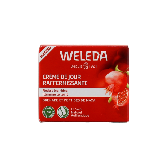 Weleda crème de jour raffermissante Grenade Maca - Anti âge bio