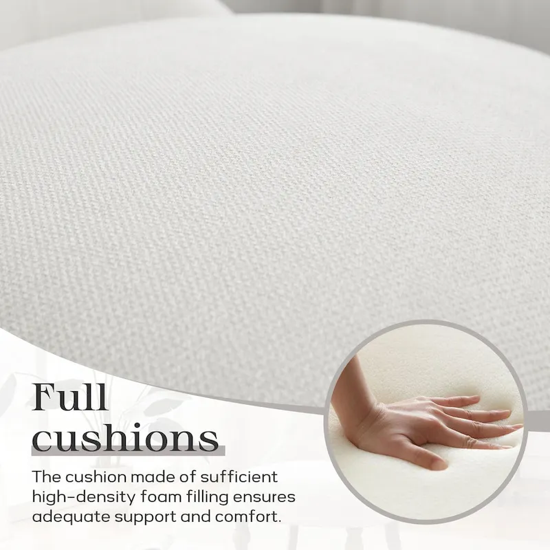 Living Room Armless Accent Comfy Chair
