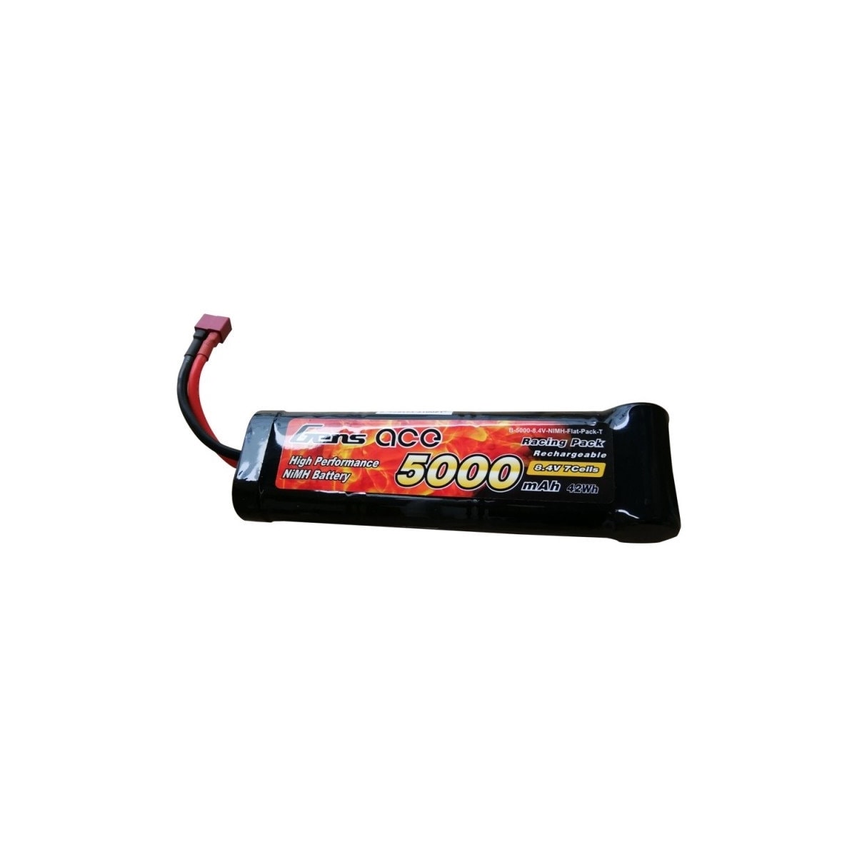 8.4V 5000mAh - Gens Ace - NiMh - Deans