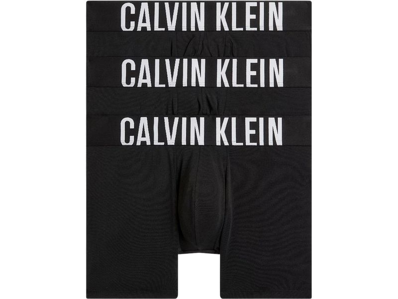 Calvin Klein Wäsche Unterhosen Boxer Brief 3Pk Schwarz, S Herren-Unterwäsche