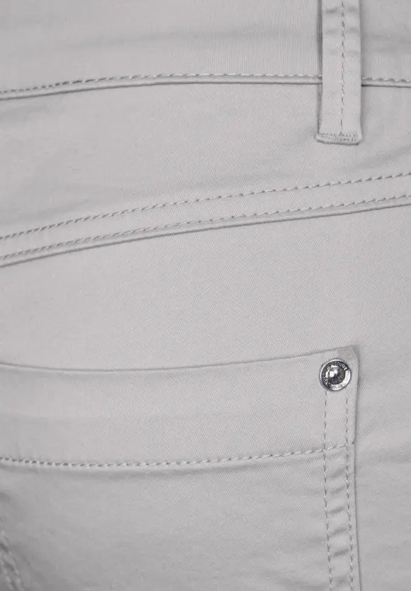 Casual Fit Hose - chalk grey