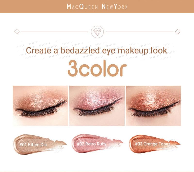 MACQUEEN - Jewel-Poten Eye Glitter (3 kleuren)