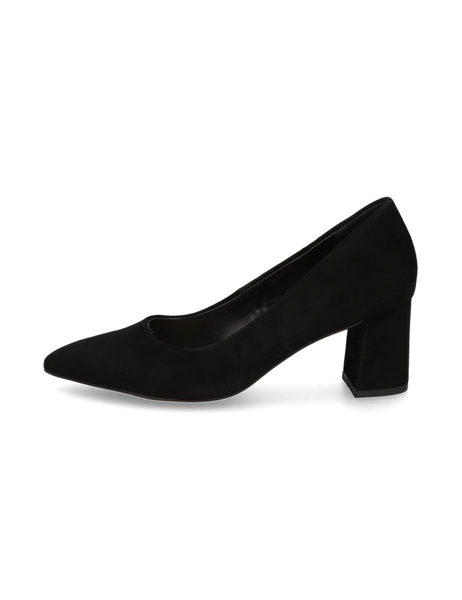 Veloursleder Pumps