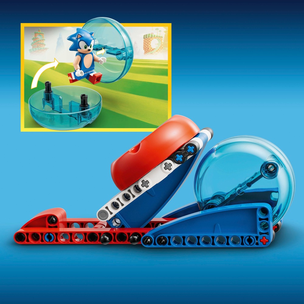 LEGO Sonic the Hedgehog 76990 Sonics Speed Sphere Challenge Bauset