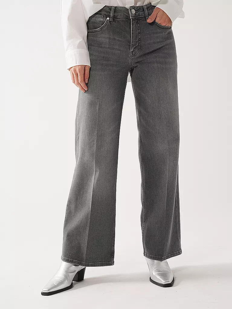 SOMEDAY Jeans Wide Leg Fit CELLMA ICONIC grau