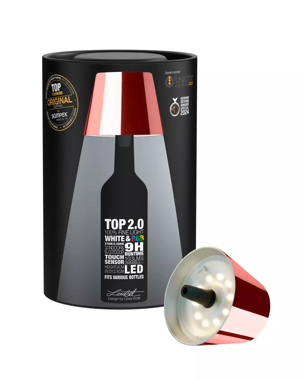 LED-Außentischleuchte Top 2.0