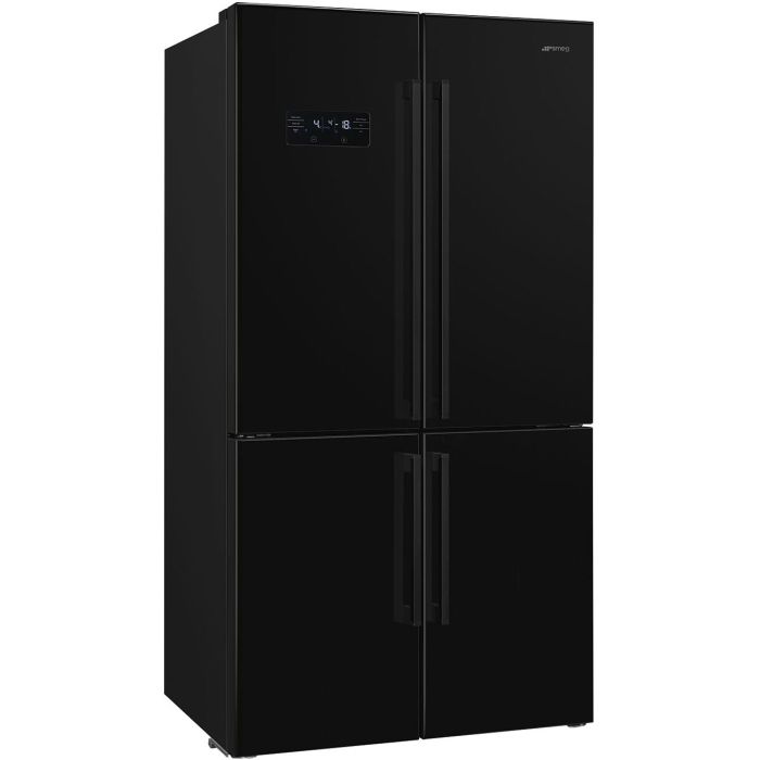 SMEG Side-by-Side FQ60NDF Schwarz