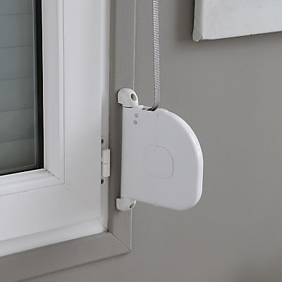 Volet roulant manuel alu sangle Protecta blanc 120 x h.135 cm
