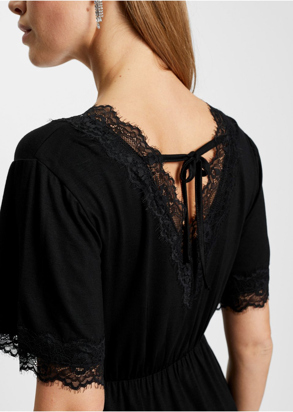 T-shirt à dentelle