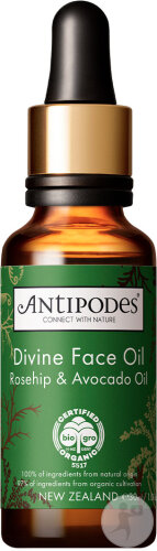 Antipodes Huile Divine Visage Cynorrhodon Et Avocat Flacon Compte-Gouttes 30ml