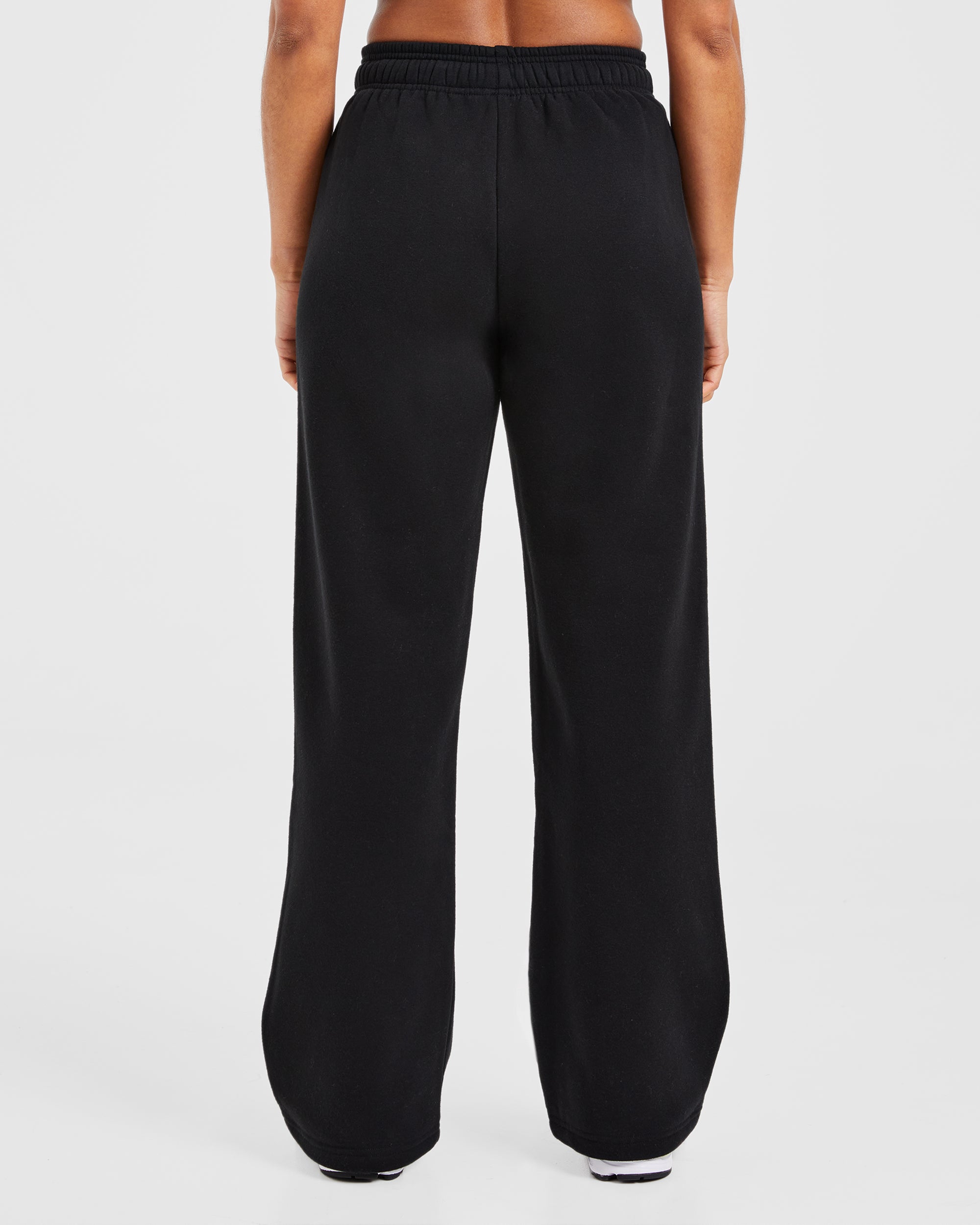 Varsity Embroidered Oversized Straight Leg Joggers