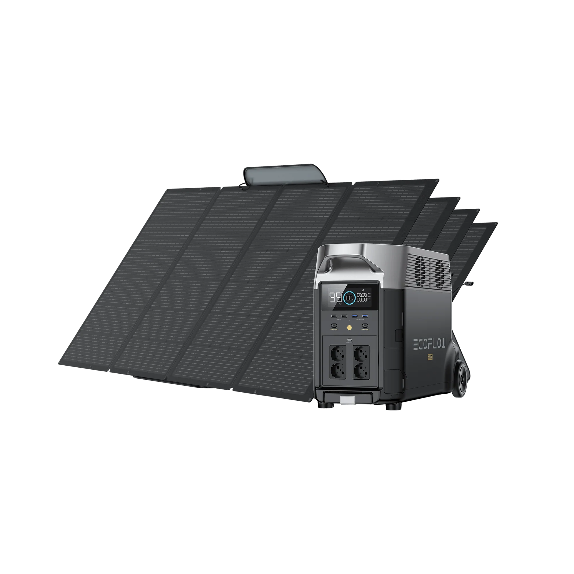 EcoFlow DELTA Pro Solargenerator (Tragbar PV400W)