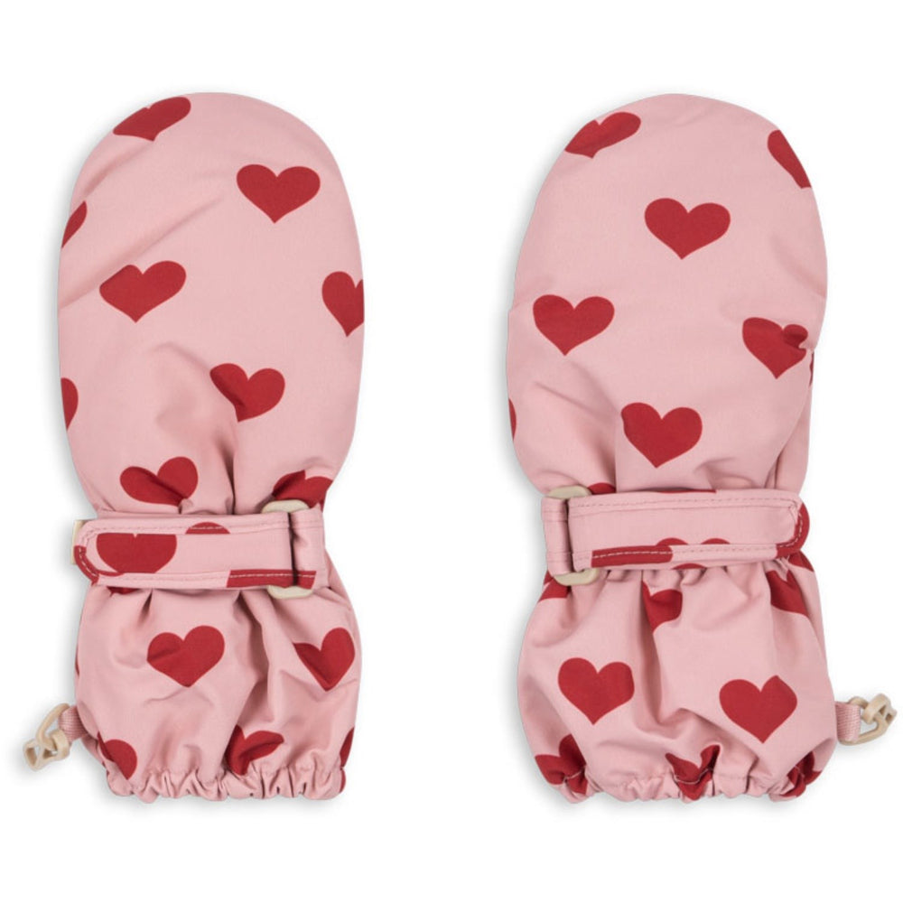 Køb Konges Sløjd Amour Pink Nohr Snow Vanter Print