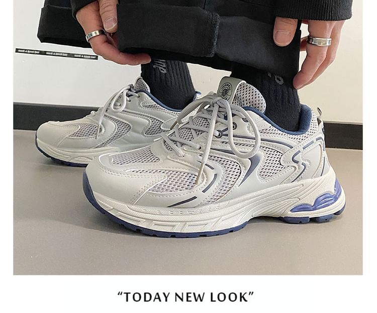 HANO - Platform Paneel Sneakers