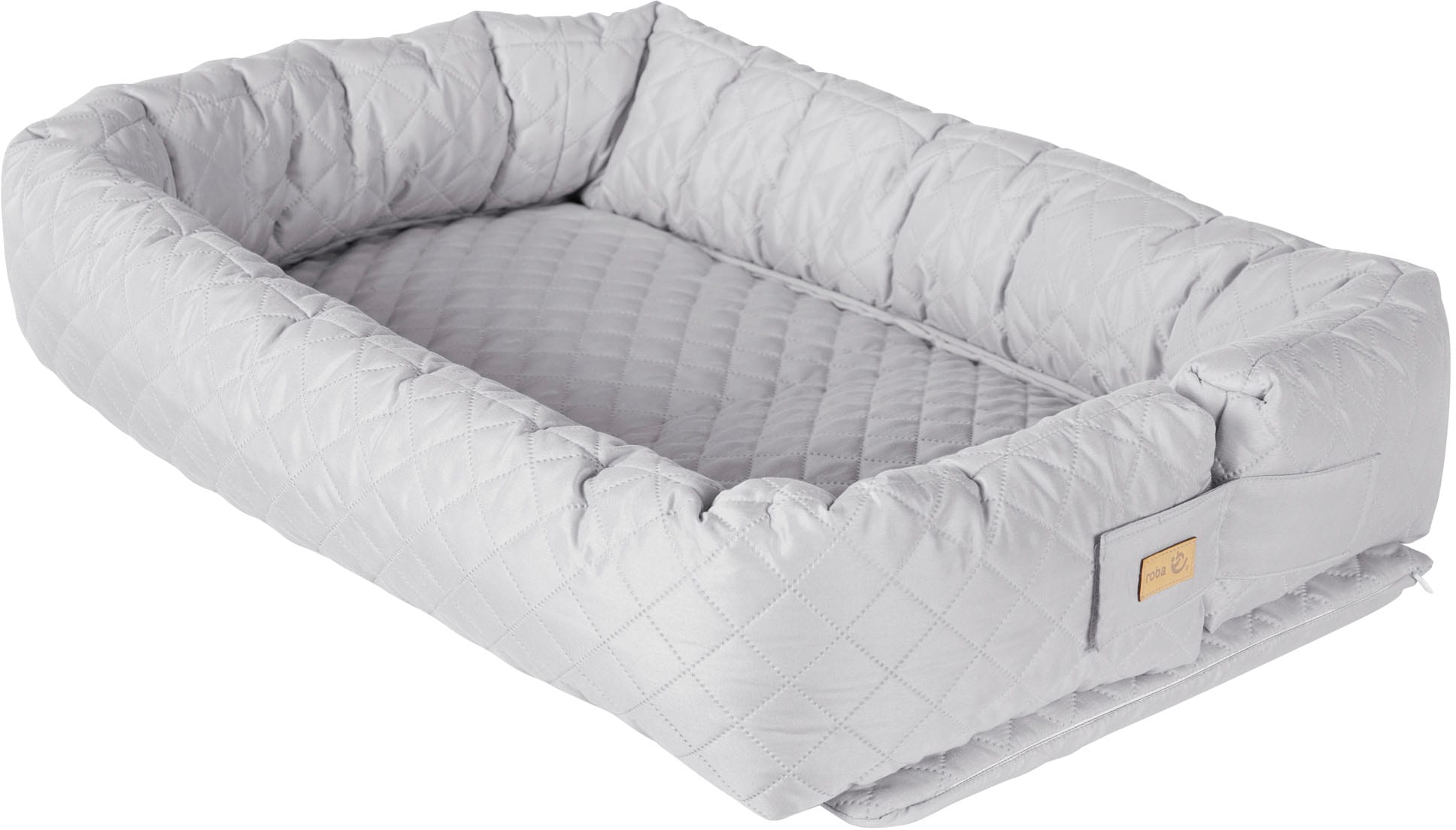 roba® Kuschelnest »Babyounge, roba Style, silbergrau« 3in1