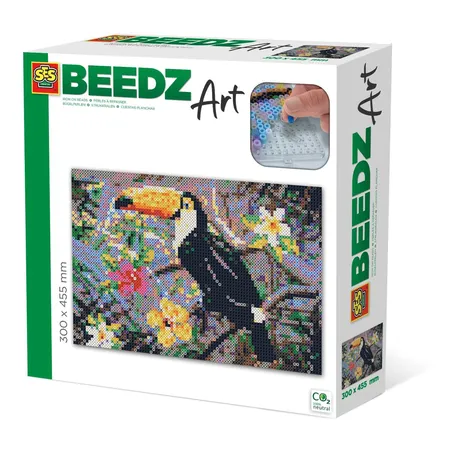 SES Creative Beedz art – Tucan, 7000 Bügelperlen