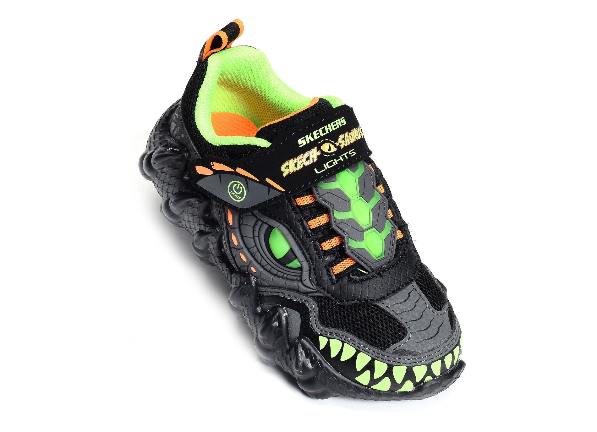 Skech osaurus lights noir vert