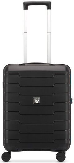 Roncato Skyline 2.0 Neon 4 wielen Cabinewagen 55 cm  zwart