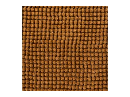 Tapis de Salle de bain Marron malt chenille 50 x 80 cm