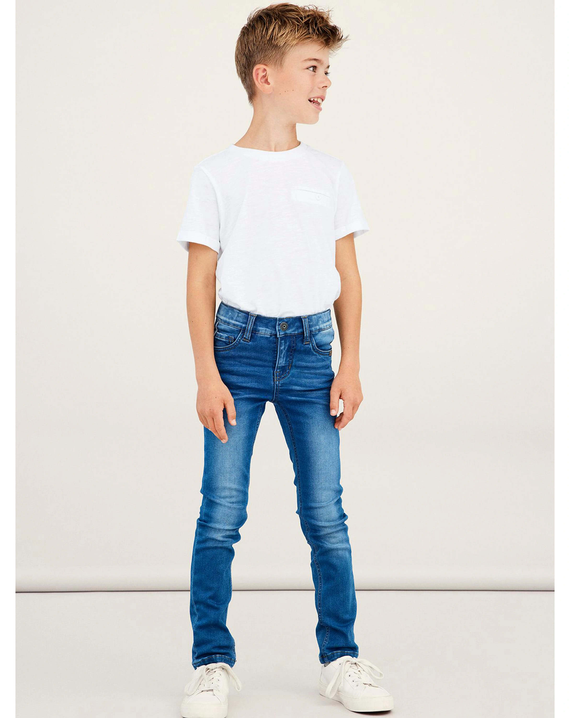Jeanshose NKMTHEO DNMCLAS in medium blue denim