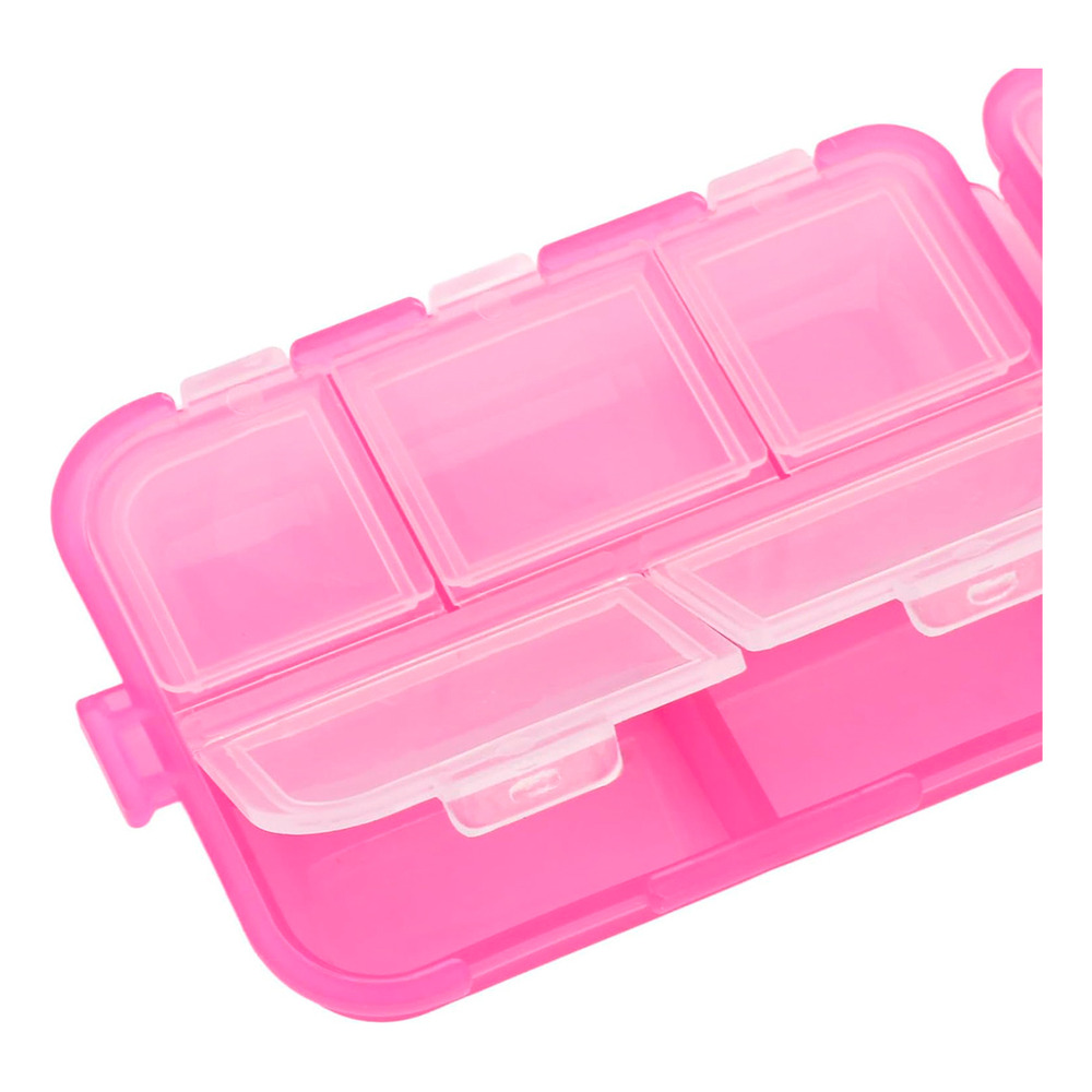 UNIQ Rejse Pilleæske Pink - 1 stk.