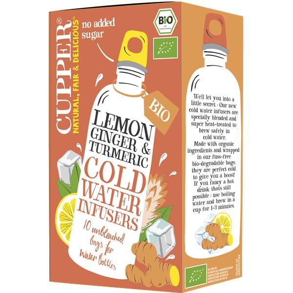 Infusão Fria Limão Gengibre Bio