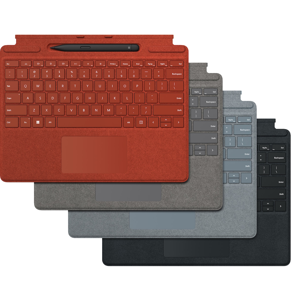 Microsoft Surface Pro 8/9 Type deksel (poppy red)