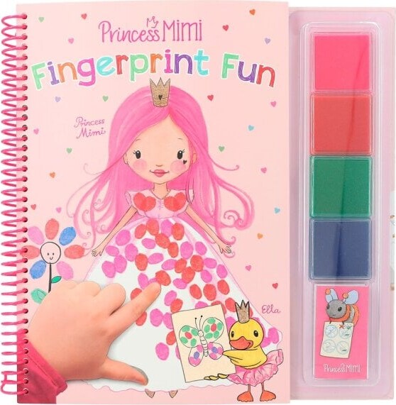 Princess Mimi - Fingerprint Fun Bog - Princess Mimi - Bog