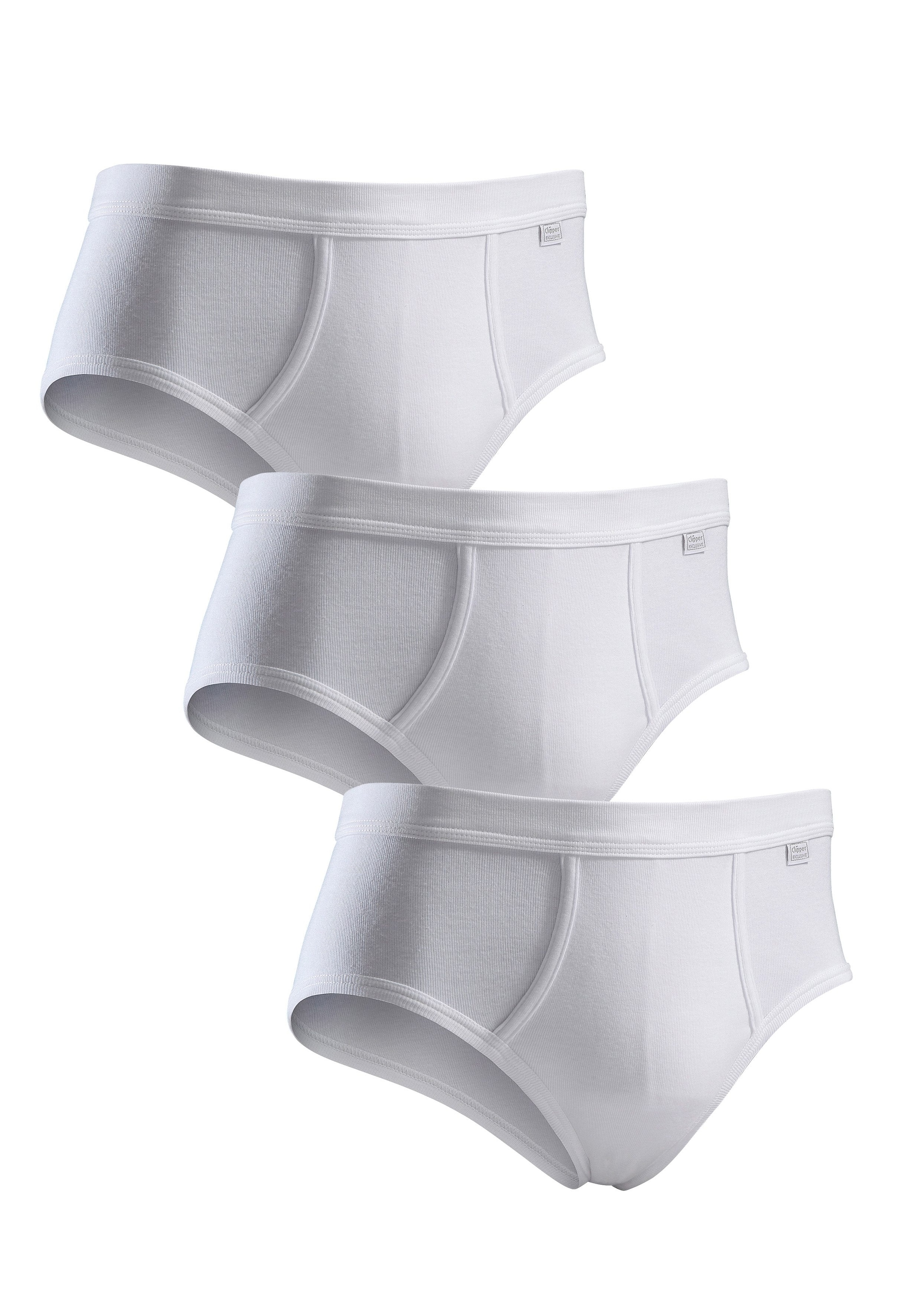 Clipper Exclusive Slip , mit Eingriff, spürbar weich und glatt - Feinripp