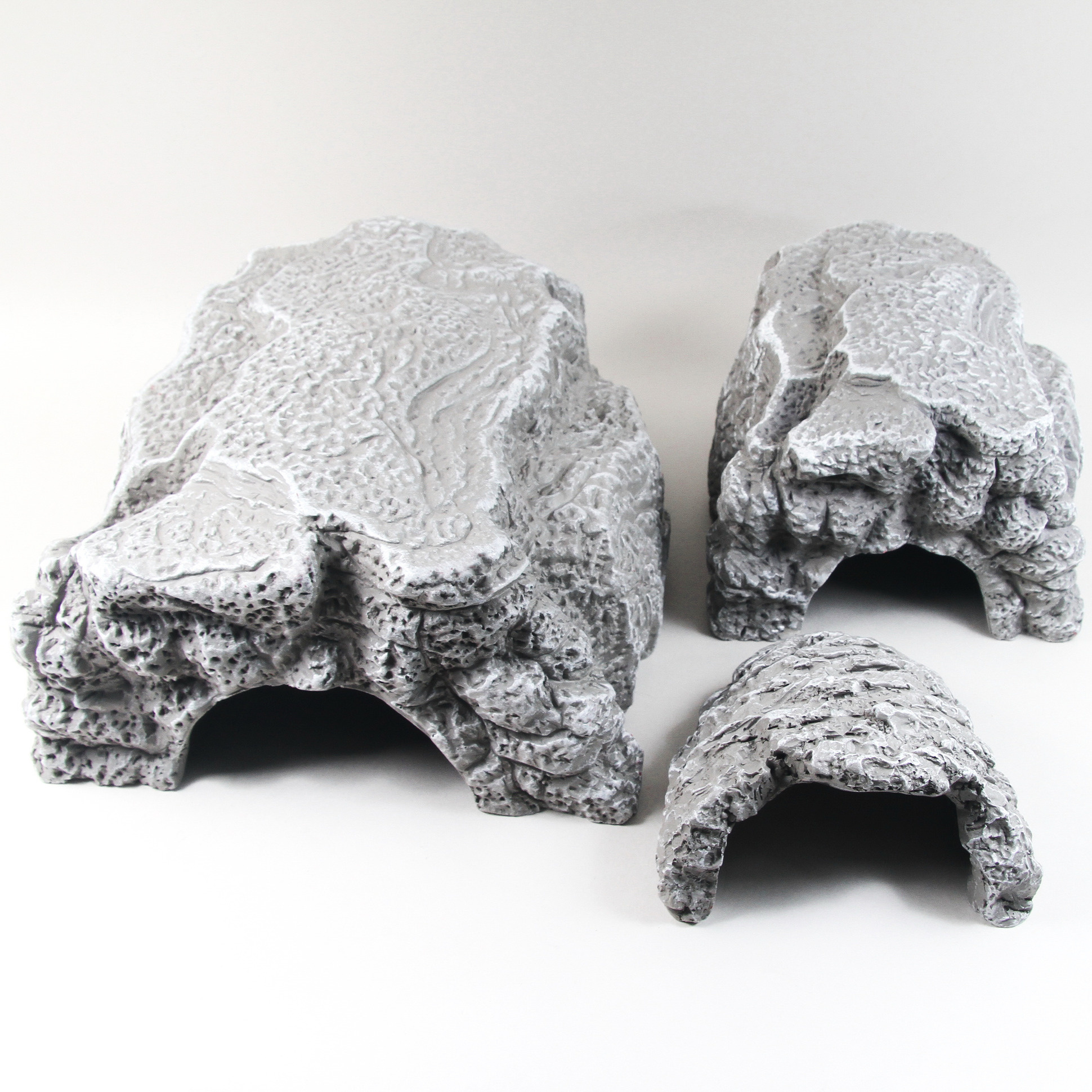 JBL ReptilCava Grijs M Grot | reptielengrot