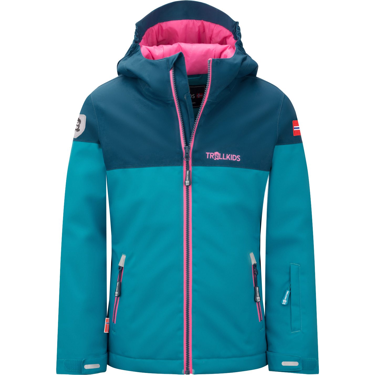 Trollkids Hallingdal Skijacke Mädchen dark turquoise