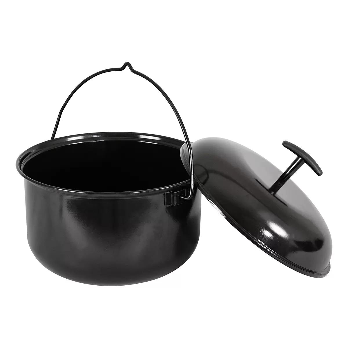Fondueofen Set 8teilig BBQ Dragon Schwarz