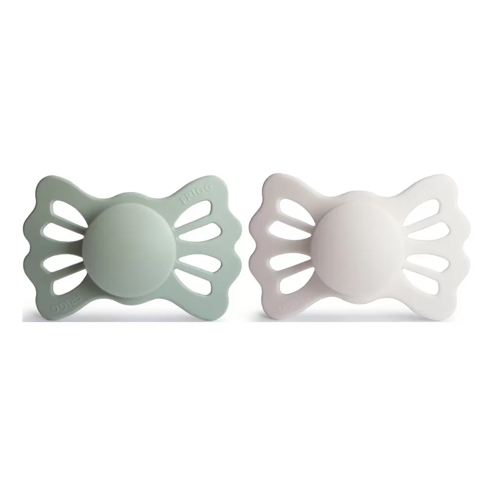 FRIGG Lucky Symetrisk Silikone Sage/Silver Gray str. 2 - 2 stk.