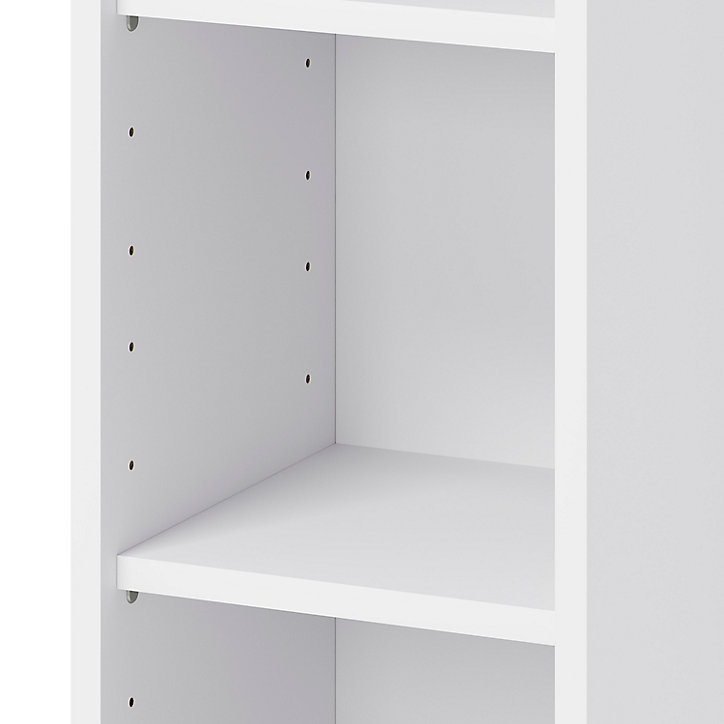 Caisson haut de cuisine GoodHome Caraway Blanc H. 90 cm x l. 30 cm