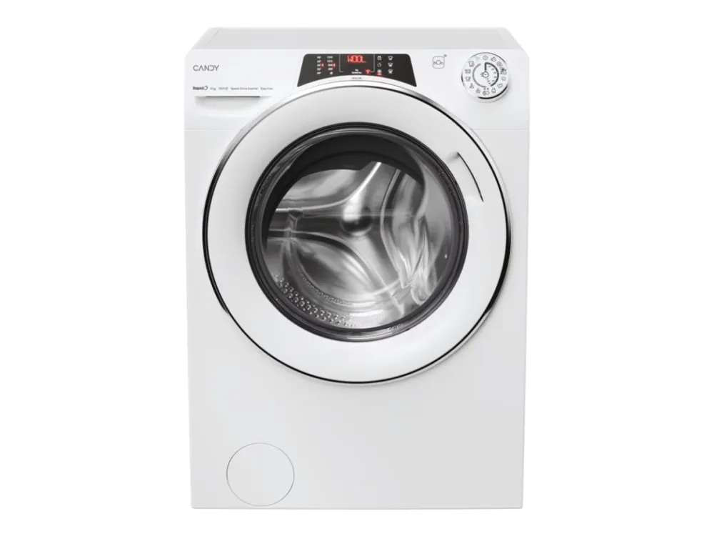 Candy RapidÓ RO 1284DWMCT/1-S - Vaskemaskine - Wi-Fi - bredde: 60 cm - dybde: 53 cm - højde: 85 cm - frontbetjening - 58 liter - 8 kg - 1200 rpm - hvid