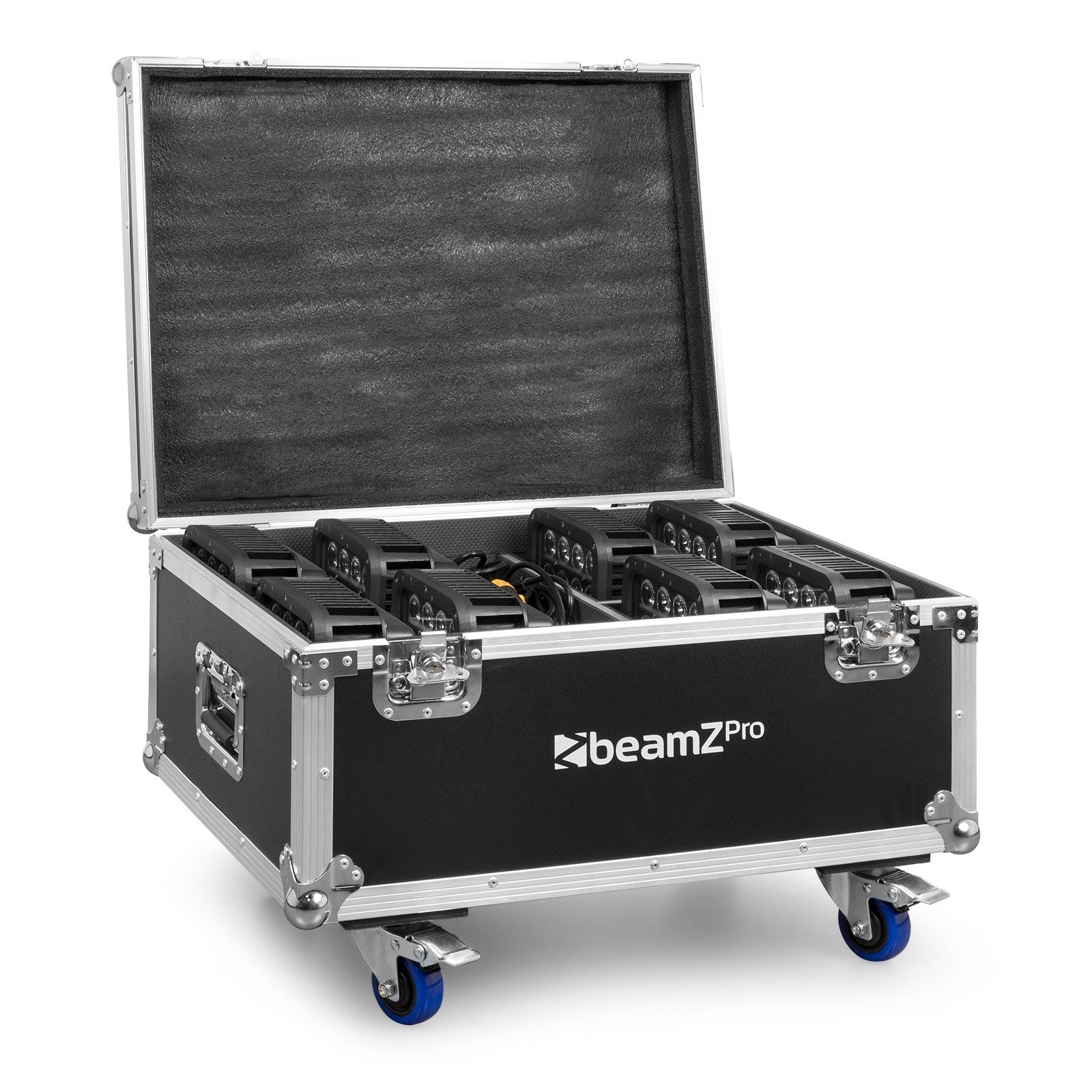 BeamZ FL128 Flightcase voor 8 StarColor128 wash lights