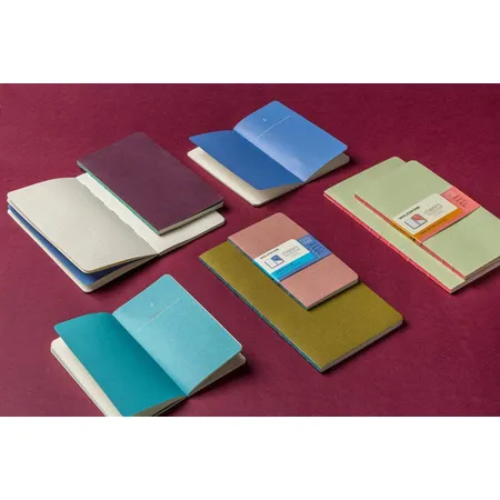 Moleskine Chapter-Notizheft pflaume, liniert, Slim Medium