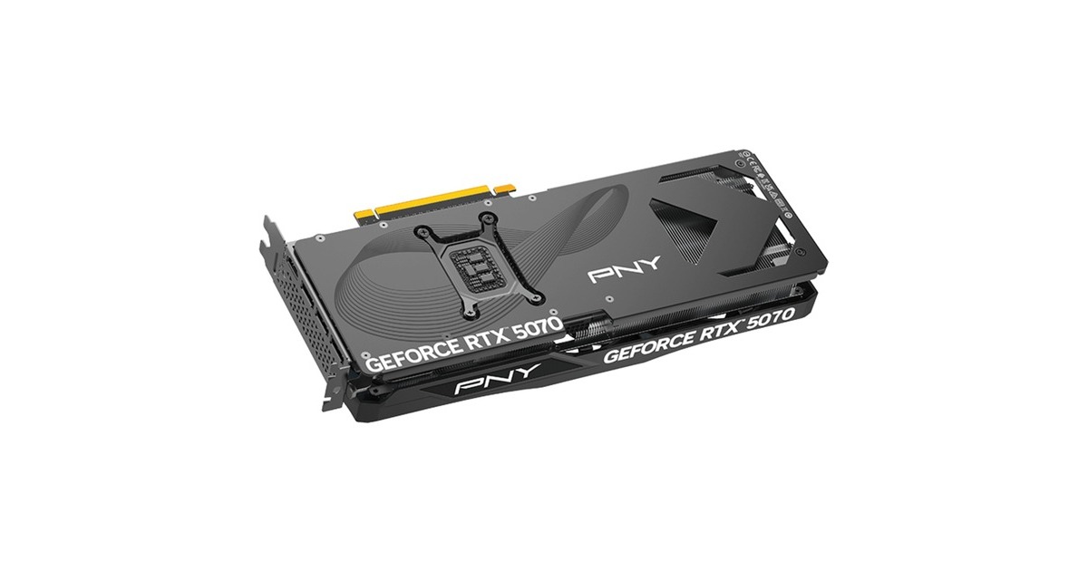 PNYGeForce RTX 5070 OC grafische kaart  (DLSS 4, 3x DisplayPort, 1x HDMI 2.1)