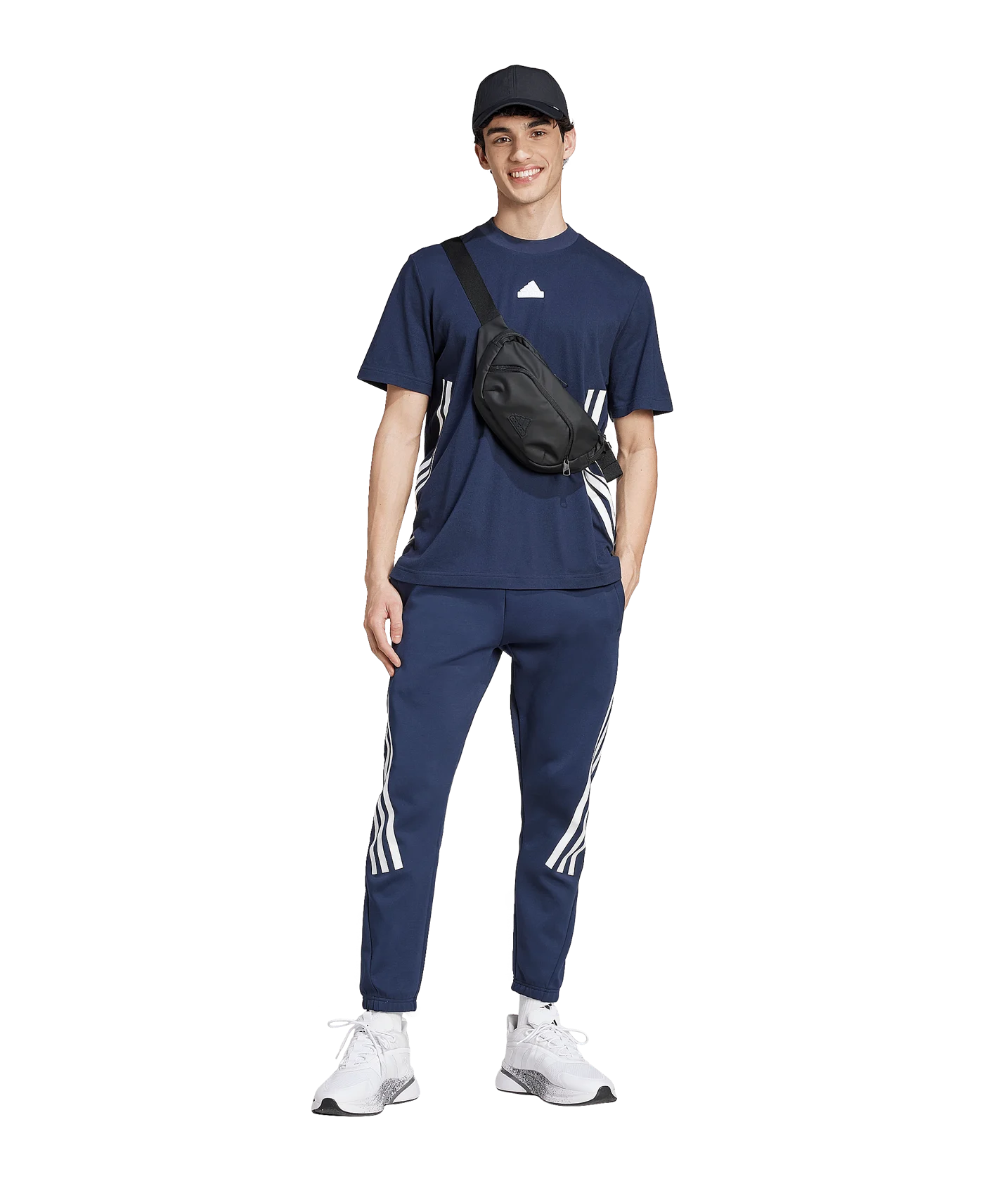 adidas 3S REG T-Shirt Blau