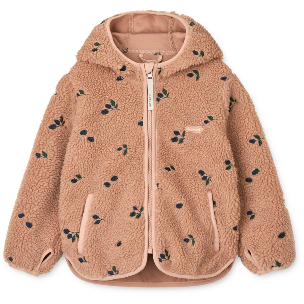 Køb LIEWOOD Berry / Pale Tuscany / Embroidery Mara Pile Jakke