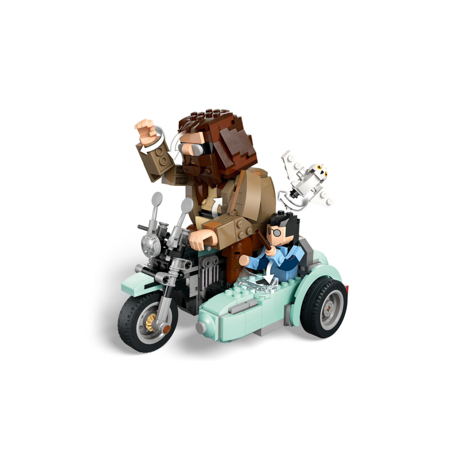 LEGO® Harry Potter 76443 Hagrids und Harrys Motorradtour ab 9 Jahren