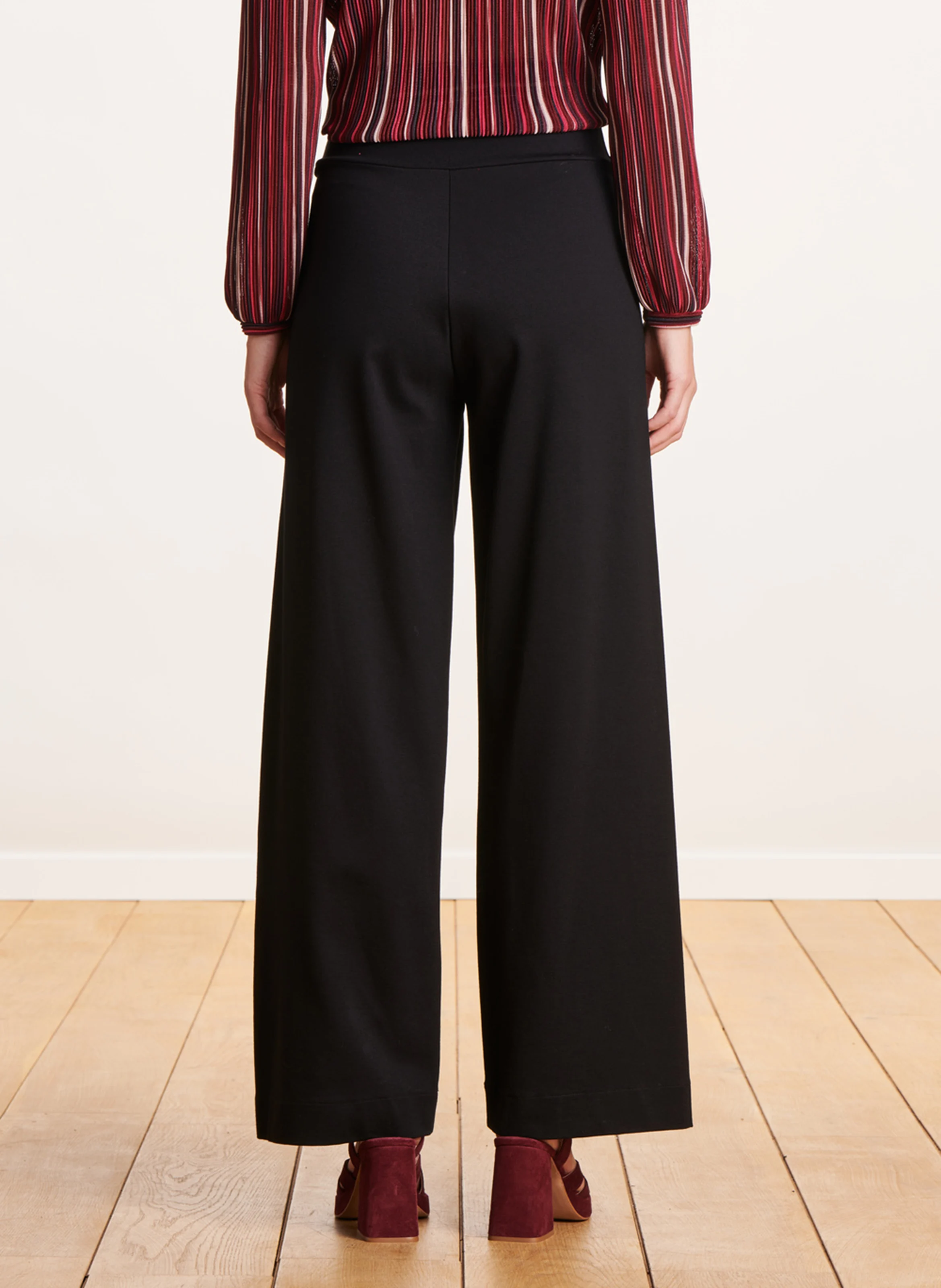 Pantalon large 7/8ème| Noir