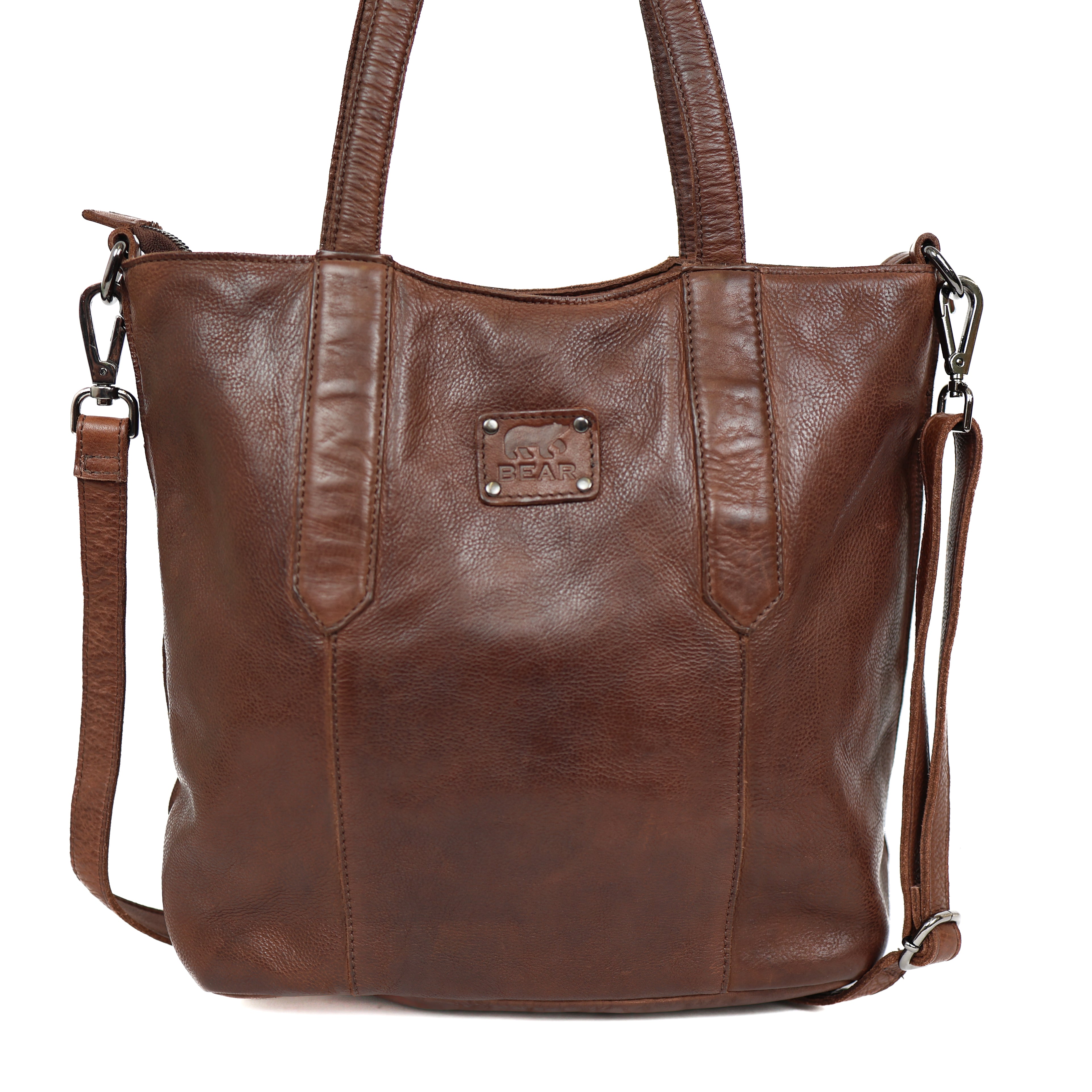 Hand-/schoudertas 'Liz' donkerbruin Brown