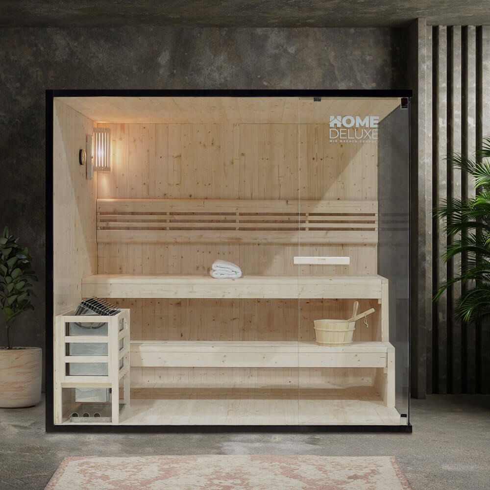 Home Deluxe Traditionelle Sauna SHADOW XL
