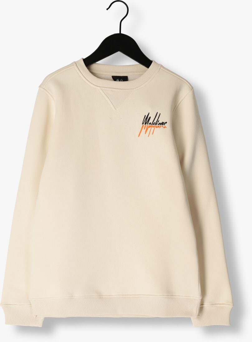 MALELIONS beige malelions sweater split sweater