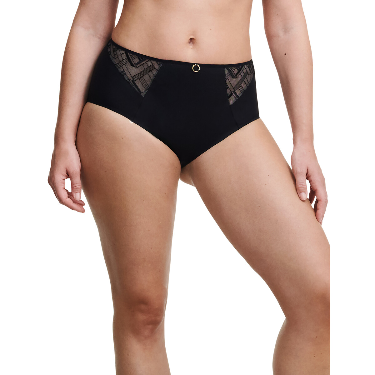 CHANTELLE<br>Calcinha modeladora, cintura alta, estampa Graphic Allure